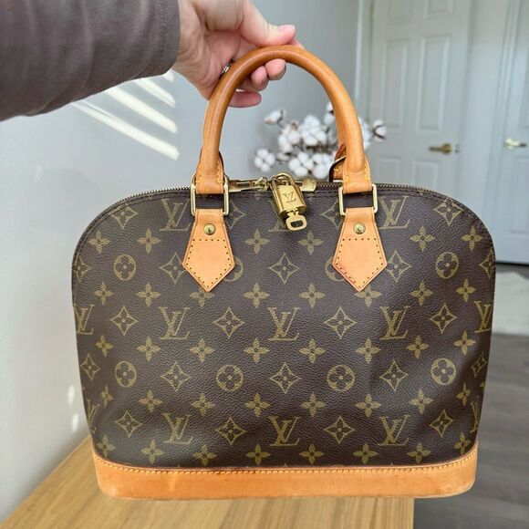 ✅AUTHENTIC✅LOUIS VUITTON ALMA PM+LOCK AND KEY - Picture 14 of 15
